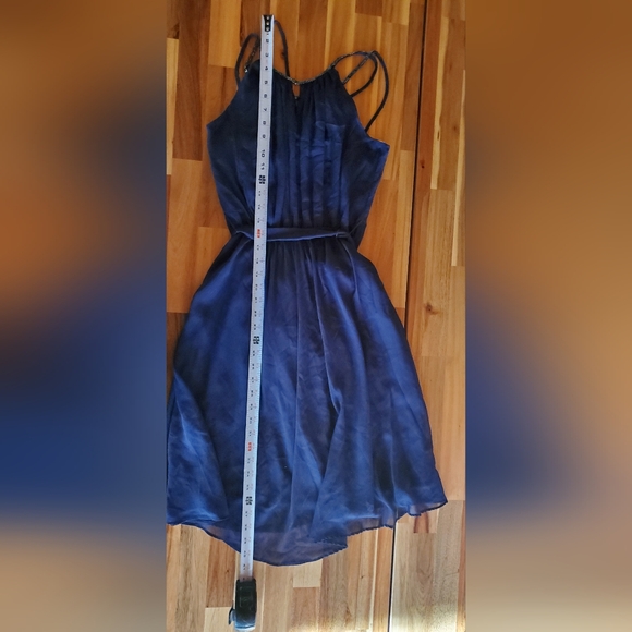 David's Bridal Navy Women's Dress size 2 - Picture 6 of 7